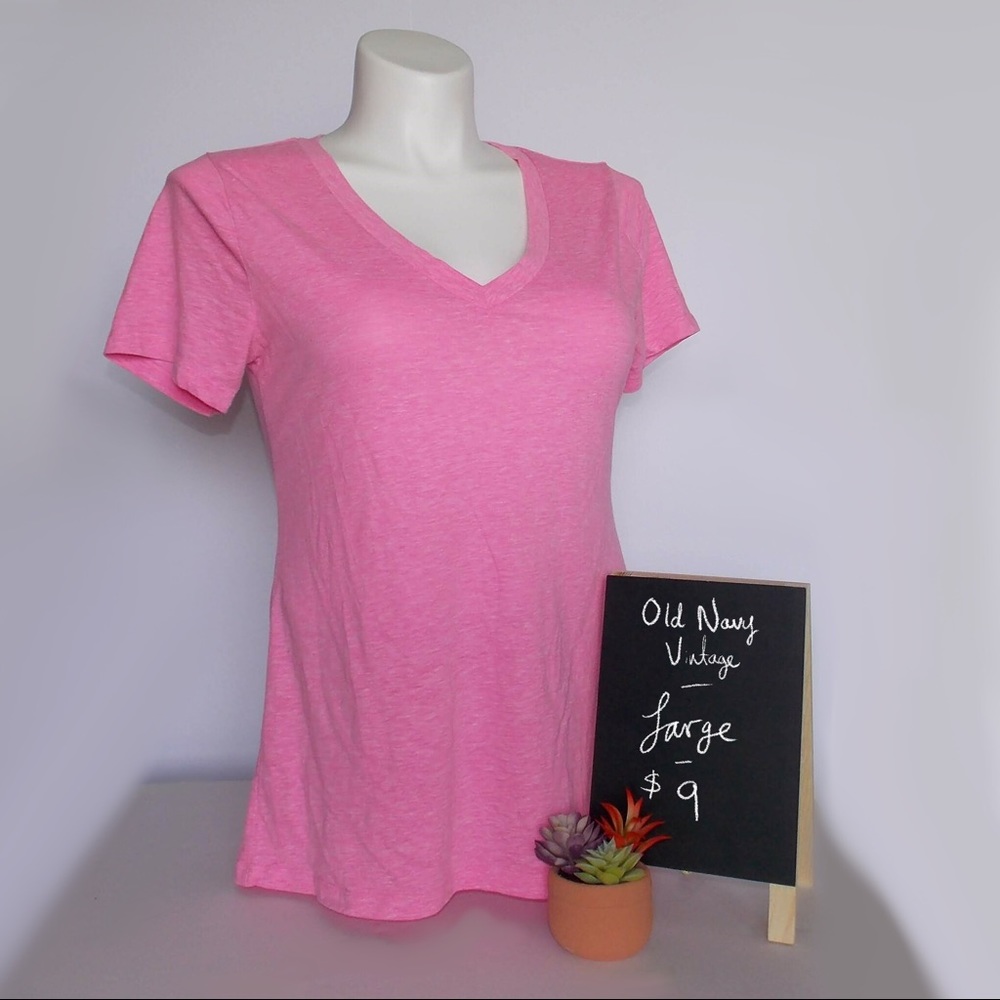 Old Navy Pink Vintage Tee